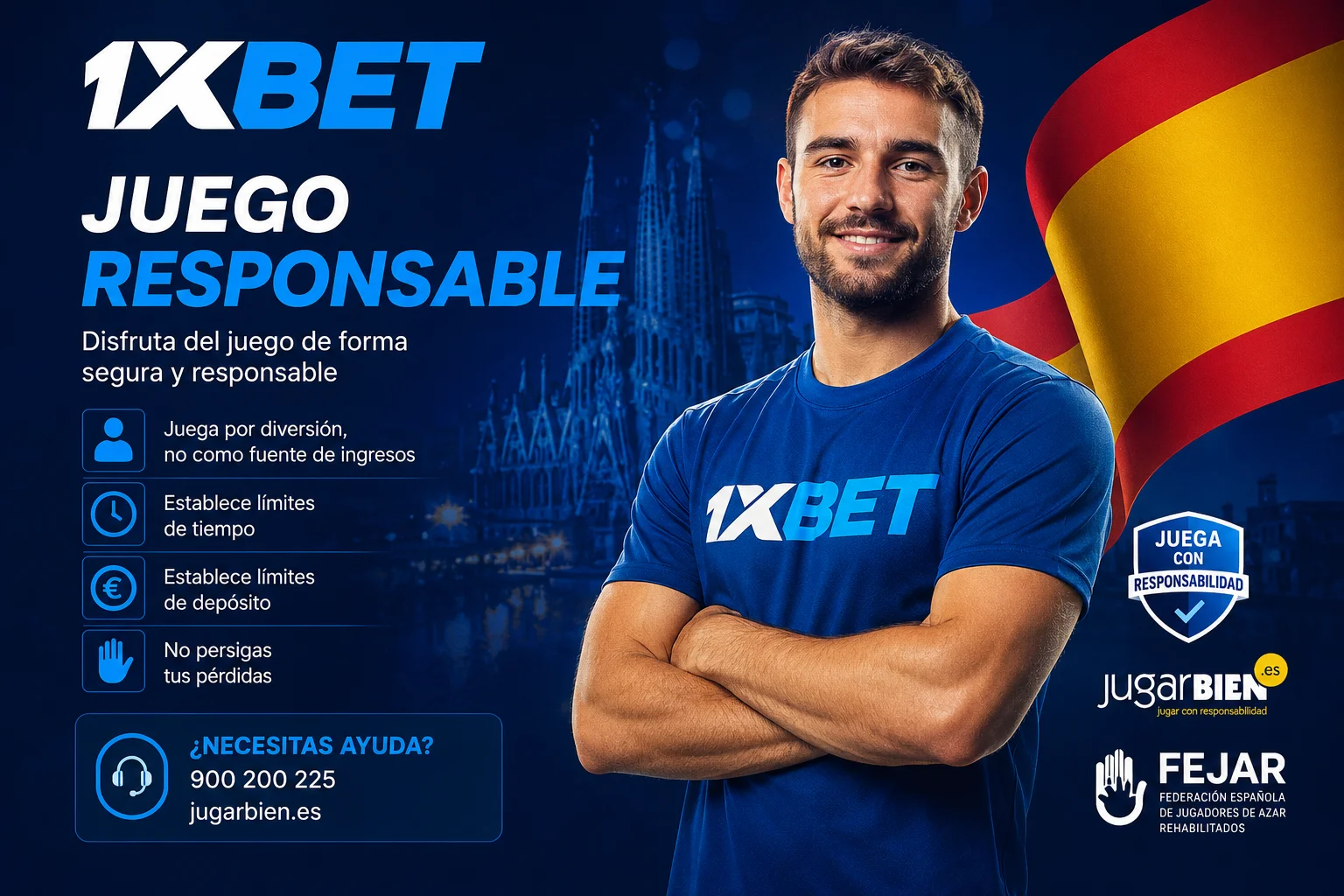 Recursos de juego responsable FEJAR 900 200 225