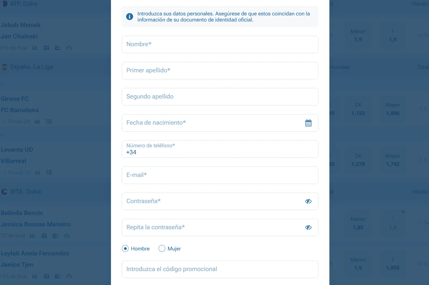 Registro-en-1xbet-espana